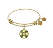 Angelica November Yellow Topaz Expandable Bracelet