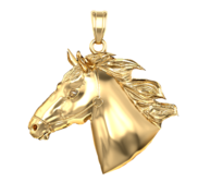 Race Horse Medal