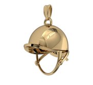 Equestrian Riding Helmet Horse Jewelry Charm