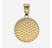 Engravable Golf Ball Disc Medal