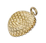 Flat Back Golf Ball Charm