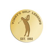 Logo Golf Ball Marker