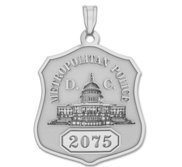 Personalized District of Columbia Police Badge with Your Number