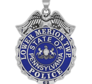 Personalized Lower Merion Township Police Badge with Your Number