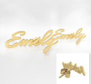 Personalized Name Stud Earrings