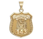 Police Mom Personalized Police Badge with Officer s Name and Number