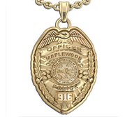 Personalized Minnesota Police Badge with Your Name  Rank  Number   Department