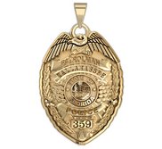 Personalized Florida Police Badge with Your Name  Rank  Number   Department