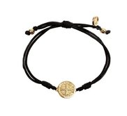   My Saint My Hero   Saint Benedict Serenity Cross Cord Bracelet