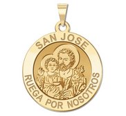 San Jose Round Religious Medal  EXCLUSIVE 