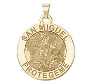 San Miguel Religious Medal   EXCLUSIVE 