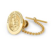 First Holy Communion  Boy  Religious Tie Tack   EXCLUSIVE 