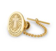 Confirmation Cross Religious Tie Tack   EXCLUSIVE 