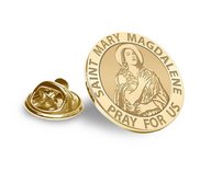 Saint Mary Magdalene Religious Brooch  Lapel Pin   EXCLUSIVE 