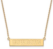 Dallas Cowboys Small Bar Necklace