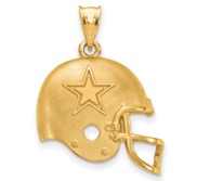 LogoArt Dallas Cowboys Football Helmet Pendant