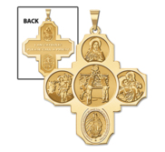 Four Way Cross   Volleyball Religious Medal   EXCLUSIVE 