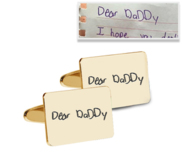 Personalized Handwriting Men s Cufflinks