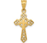 14k Celtic Cross Pendant