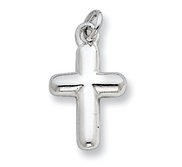 Sterling Silver Cross Charm