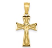 10k Cross Pendant