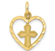 10k Cross Charm