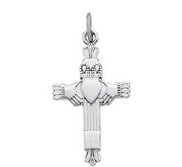 CLADDAGH CROSS PENDANT