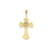 14k Celtic Cross Pendant