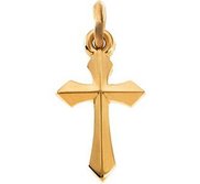 14K Yellow Gold CROSS PENDANT