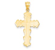 14k Passion Cross Pendant