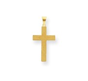 14K Laser Designed Cross