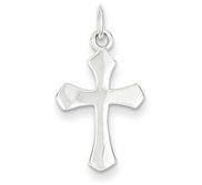 Sterling Silver Passion Cross Charm