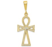 10k Cross Charm