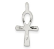 Sterling Silver Ankh Cross Pendant