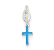 Sterling Silver Enameled Charm