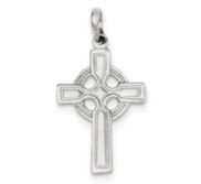 Sterling Silver Polished Cross Pendant