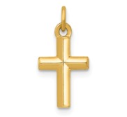 14k Polished Cross Pendant