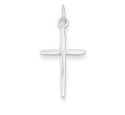 Sterling Silver Passion Cross Charm