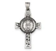 Sterling Silver US Air Force Cross Pendant