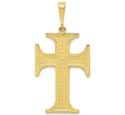 10k Cross Charm