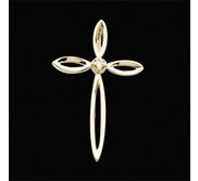 CROSS PENDANT W DIAMOND  s R41007D