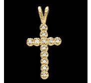 CROSS PENDANT W DIAMOND  s R8043D