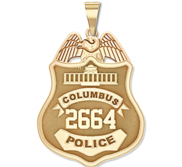 Personalized Cincinnati Ohio Badge with Your Number