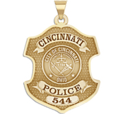 Personalized Cincinnati Ohio Badge with Your Number