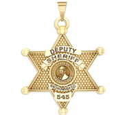 Personalized Snohomish County Washington Sheriff Badge with Rank and Number