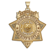 Personalized Oregon Department of Corrections Badge with Number