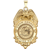 Personalized Patrolman Montana Police Badge with Your Rank  Number   Department