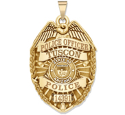 Personalized Arizona Police Badge with Your Rank  Number   Department