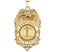 Personalized Kentucky Sergeant Police Badge with Your Rank  Number   Department