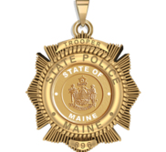 Personalized Maine Trooper Badge with Your Number